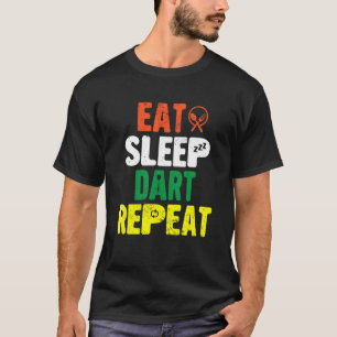 Camiseta Jogador de dardo 501 no alvo