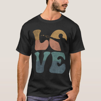 Camiseta Jogador de Dardos AMOR engraçado