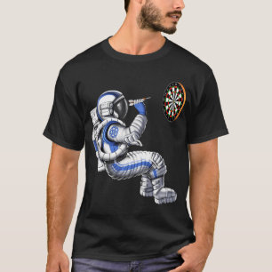 Camiseta Jogador de Dardos Astronauta