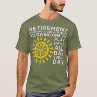 Camiseta Jogador de dardos de baixa idade