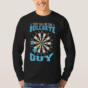 Camiseta Jogador de dardos do quadro de Caras de Bullseye