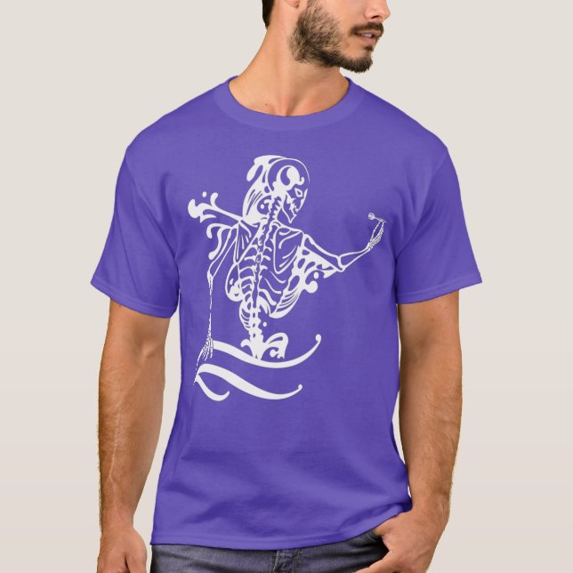 Camiseta Jogador de dardos Skeleton (Frente)