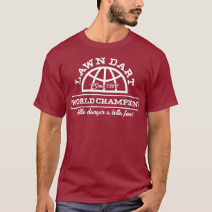 Camiseta Jogador de Dart 1962 campeão mundial Bullseye