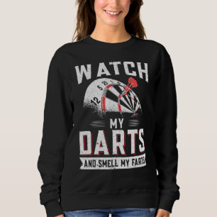 Camiseta Jogador De Dart Darts Vê Minhas Trevas E Cheira Me