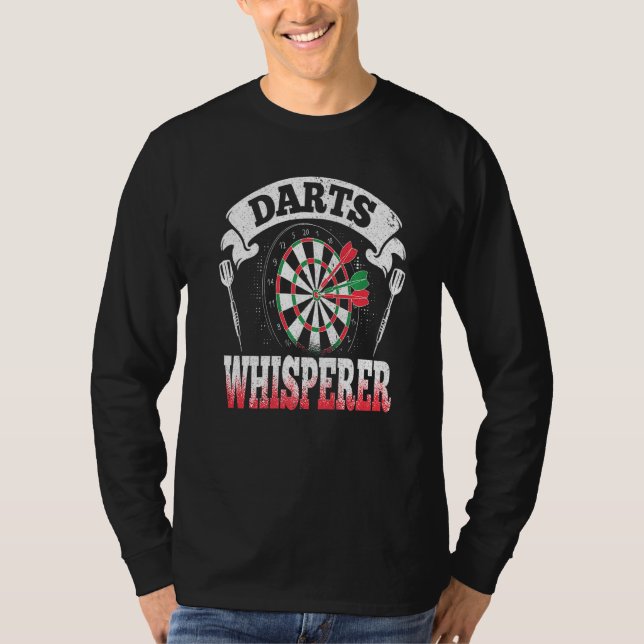 Camiseta Jogador de Dart Darts Whisperer (Frente)
