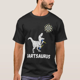 Camiseta Jogador de Darts de Conselho do Dinossauro