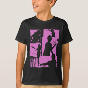Camiseta Jogador de Disc Golf Engraçado Disco Voador Legal