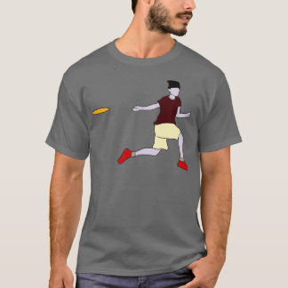 Camiseta Jogador de Disco Jogando 2