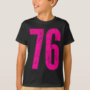 Camiseta Jogador de equipe esportiva vintage angustiado núm