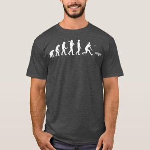 Camiseta Jogador De Espetáculos De Presente Evolução Do Esp