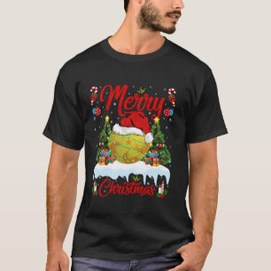 Camiseta Jogador de Esportes para Luzes de Árvore de Natal