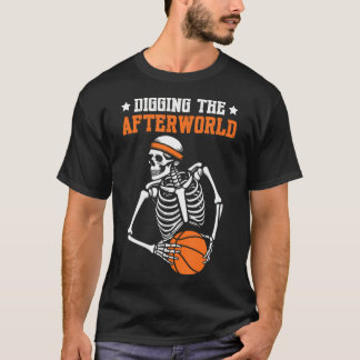 Camiseta Jogador de esqueleto de basquetebol Streetball - H