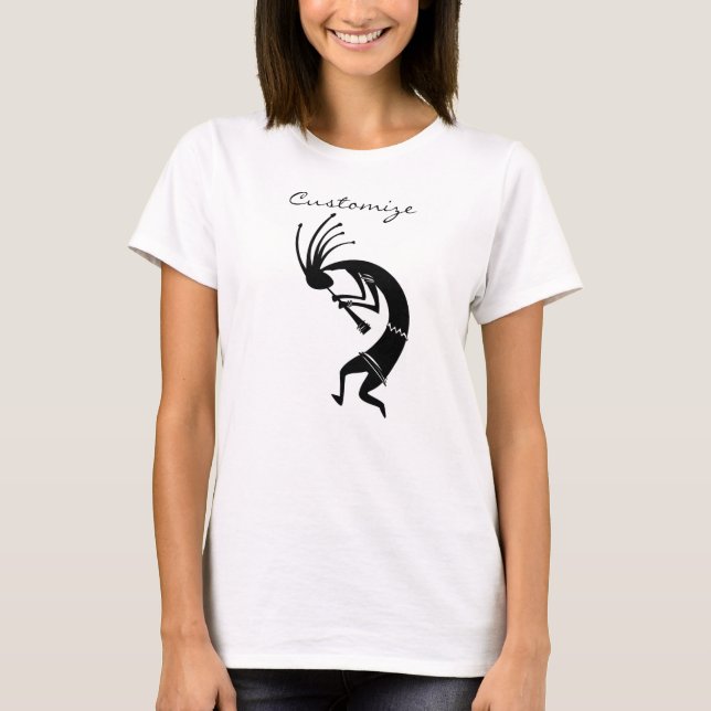 Camiseta Jogador de flauta Thunder_Cove de Kokopelli (Frente)