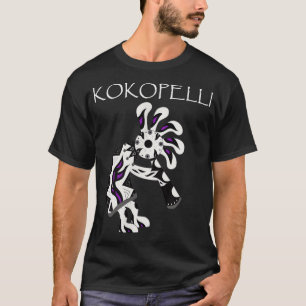 Camiseta Jogador de Flute Americano Nativo Kokopelli, Gift