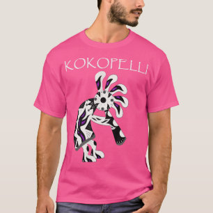 Camiseta Jogador de Flute Americano Nativo Kokopelli, Gift