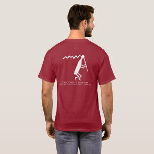 Camiseta Jogador de Flute Petroglicph - Wupatki Nat Park, A