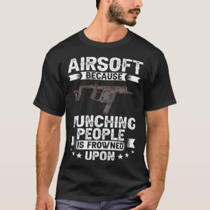 Camiseta Jogador de Formação de Atiradas de Jogo da Airsoft