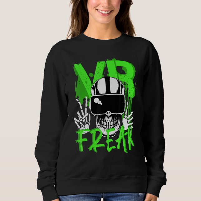 Camiseta Jogador de Fretes de Realidade Virtual do Vr Playe (Frente)