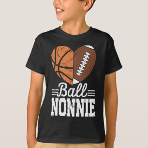 Camiseta Jogador de futebol americano de basquetebol em Bal
