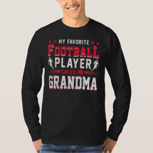 Camiseta Jogador De Futebol Americano De Vovó, Jogador De V