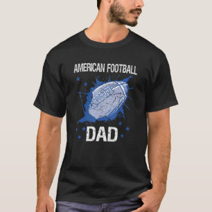 Camiseta Jogador de futebol americano do Pai Mens