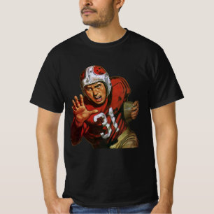 Camiseta Jogador de Futebol Americano Esportivo Vintage Cor