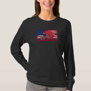 Camiseta Jogador de futebol americano jogador de futebol am