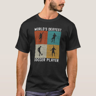 Camiseta Jogador de futebol americano mais Okayest do mundo