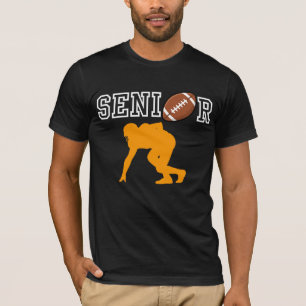 Camiseta Jogador de Futebol Americano Sênior com Silhueta L