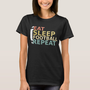 Camiseta Jogador de futebol come futebol