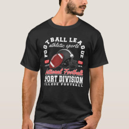 Camiseta Jogador de futebol da Liga de Futebol