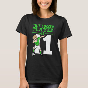 Camiseta Jogador de futebol de 11 anos, 11 Birthday Soccer 