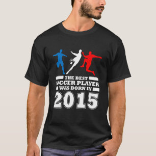 Camiseta Jogador de futebol de 7 anos de idade, 7