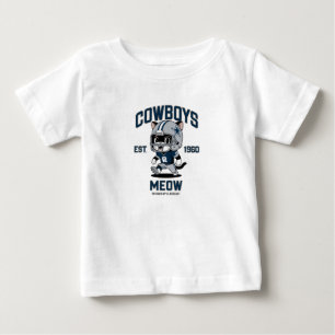 Camiseta Jogador de futebol de Cute Kitten Dallas Cowboys