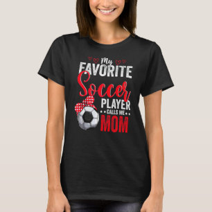 Camiseta Jogador de futebol de dia de as mães Mãe Esportes