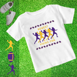 Camiseta Jogador de futebol de fã Dourado Roxo