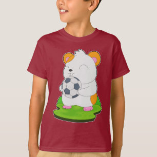Camiseta Jogador de futebol de Hamster