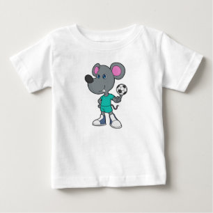 Camiseta Jogador de futebol de rato