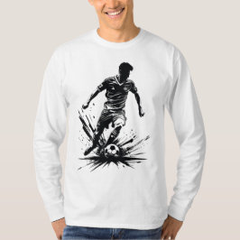 Camiseta Jogador de Futebol Dinâmico