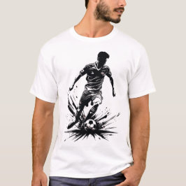 Camiseta Jogador de Futebol Dinâmico