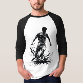 Camiseta Jogador de Futebol Dinâmico