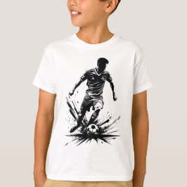 Camiseta Jogador de Futebol Dinâmico