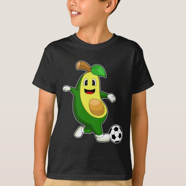 Camiseta Jogador de futebol do Avocado (Frente)
