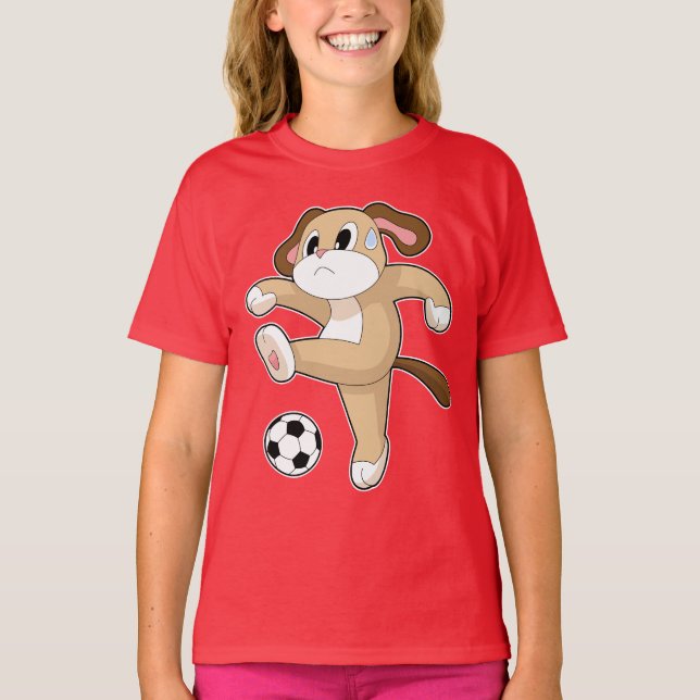 Camiseta Jogador de futebol do Cão (Frente)