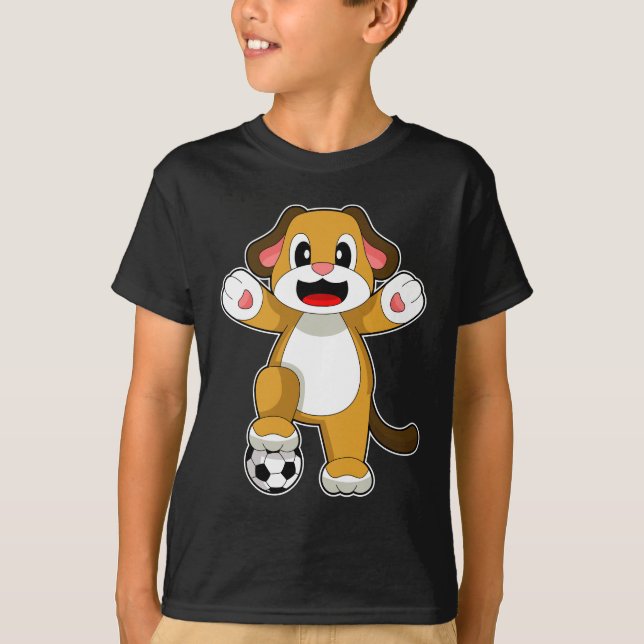 Camiseta Jogador de futebol do Cão (Frente)