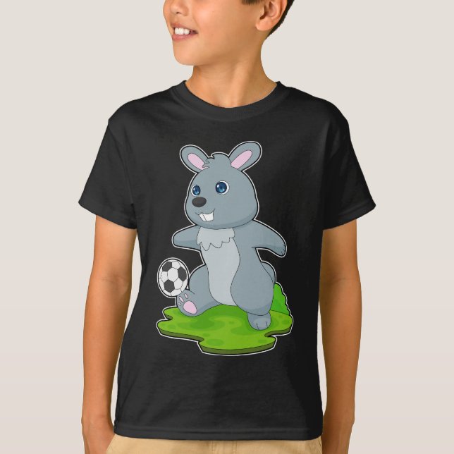 Camiseta Jogador de futebol do Coelho (Frente)