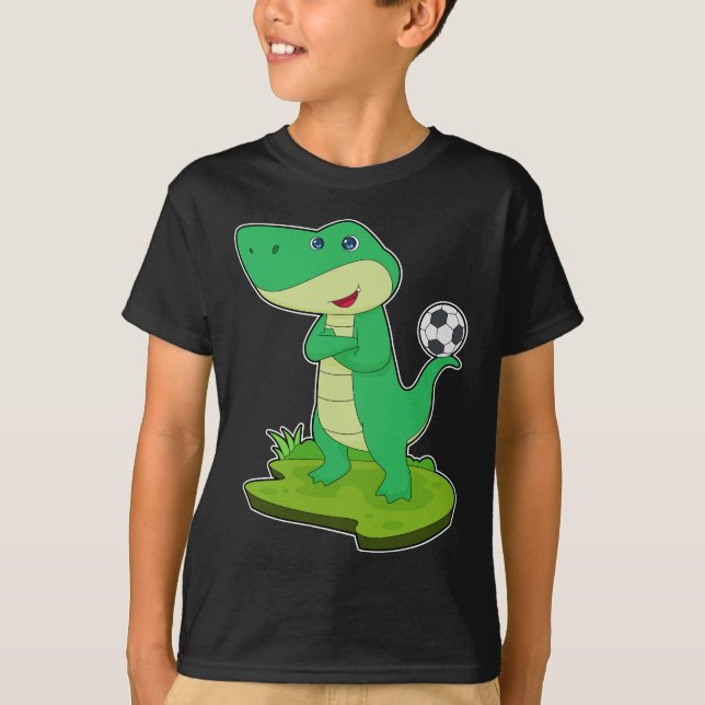 Camiseta Jogador de futebol do Crocodilo (Frente)