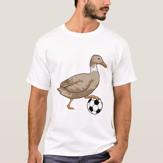Camiseta Jogador de futebol do Duck (Frente)