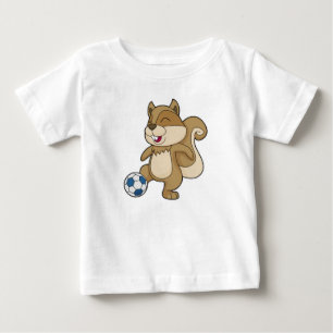Camiseta Jogador de futebol do Esquilo