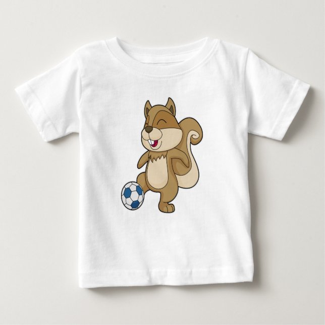 Camiseta Jogador de futebol do Esquilo (Frente)
